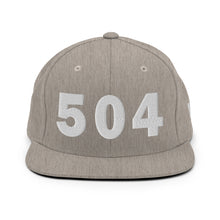 Load image into Gallery viewer, 504 Area Code Snapback Hat