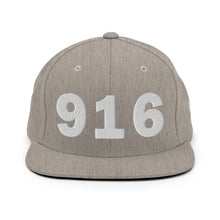 Load image into Gallery viewer, 916 Area Code Snapback Hat