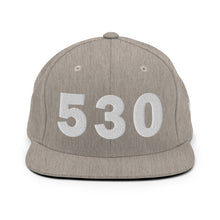 Load image into Gallery viewer, 530 Area Code Snapback Hat