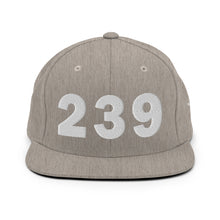 Load image into Gallery viewer, 239 Area Code Snapback Hat