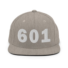 Load image into Gallery viewer, 601 Area Code Snapback Hat