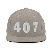 Load image into Gallery viewer, 407 Area Code Snapback Hat
