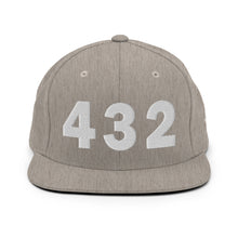 Load image into Gallery viewer, 432 Area Code Snapback Hat