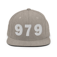 Load image into Gallery viewer, 979 Area Code Snapback Hat