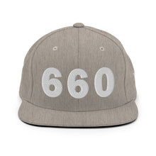 Load image into Gallery viewer, 660 Area Code Snapback Hat