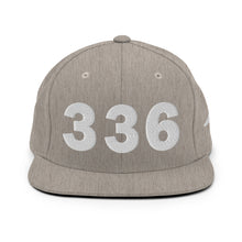 Load image into Gallery viewer, 336 Area Code Snapback Hat