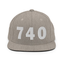 Load image into Gallery viewer, 740 Area Code Snapback Hat