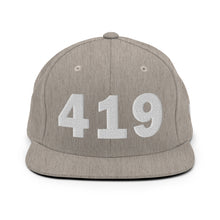 Load image into Gallery viewer, 419 Area Code Snapback Hat