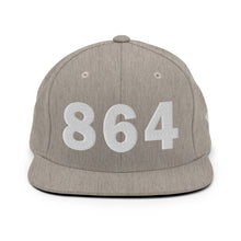 Load image into Gallery viewer, 864 Area Code Snapback Hat