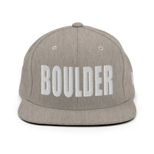 Load image into Gallery viewer, Boulder Colorado Snapback Hat