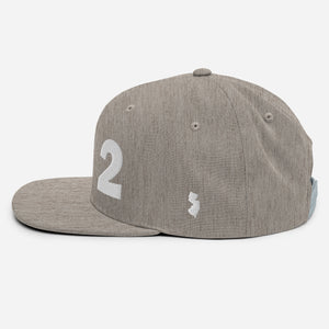 732 Area Code Snapback Hat