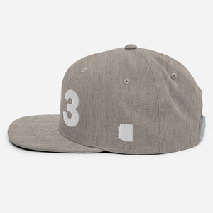 623 Area Code Snapback Hat