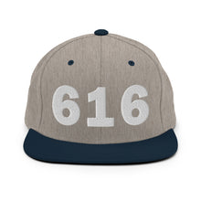 Load image into Gallery viewer, 616 Area Code Snapback Hat