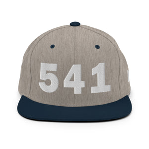 541 Area Code Snapback Hat