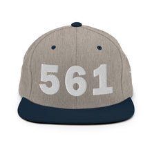 Load image into Gallery viewer, 561 Area Code Snapback Hat