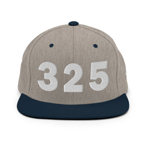 325 Area Code Snapback Hat