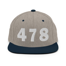 Load image into Gallery viewer, 478 Area Code Snapback Hat