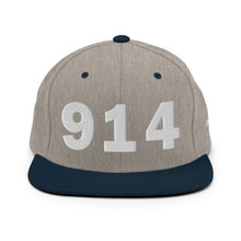 Load image into Gallery viewer, 914 Area Code Snapback Hat