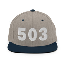 Load image into Gallery viewer, 503 Area Code Snapback Hat