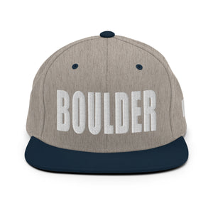 Boulder Colorado Snapback Hat