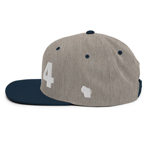 414 Area Code Snapback Hat