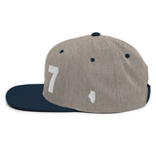 Load image into Gallery viewer, 847 Area Code Snapback Hat