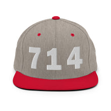 Load image into Gallery viewer, 714 Area Code Snapback Hat