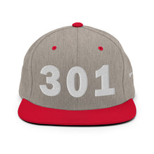 Load image into Gallery viewer, 301 Area Code Snapback Hat