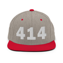 Load image into Gallery viewer, 414 Area Code Snapback Hat