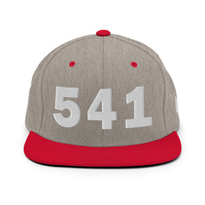 541 Area Code Snapback Hat