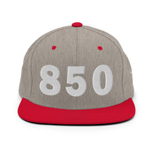 Load image into Gallery viewer, 850 Area Code Snapback Hat