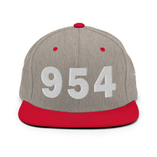 Load image into Gallery viewer, 954 Area Code Snapback Hat