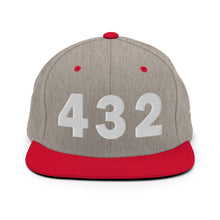 Load image into Gallery viewer, 432 Area Code Snapback Hat