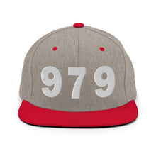 Load image into Gallery viewer, 979 Area Code Snapback Hat