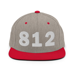 812 Area Code Snapback Hat