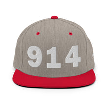 Load image into Gallery viewer, 914 Area Code Snapback Hat