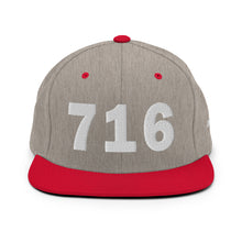 Load image into Gallery viewer, 716 Area Code Snapback Hat