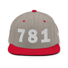 Load image into Gallery viewer, 781 Area Code Snapback Hat