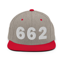 Load image into Gallery viewer, 662 Area Code Snapback Hat