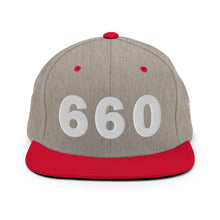 Load image into Gallery viewer, 660 Area Code Snapback Hat