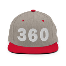 Load image into Gallery viewer, 360 Area Code Snapback Hat