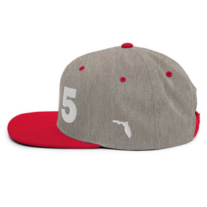 305 Area Code Snapback Hat