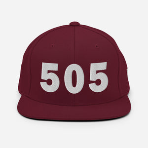 505 Area Code Snapback Hat