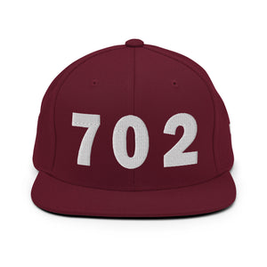 702 Area Code Snapback Hat