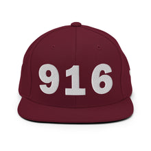 Load image into Gallery viewer, 916 Area Code Snapback Hat