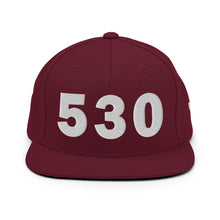 Load image into Gallery viewer, 530 Area Code Snapback Hat