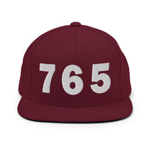 Load image into Gallery viewer, 765 Area Code Snapback Hat