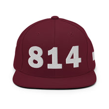 Load image into Gallery viewer, 814 Area Code Snapback Hat