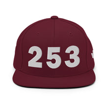 Load image into Gallery viewer, 253 Area Code Snapback Hat