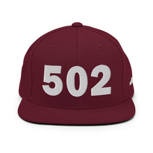 Load image into Gallery viewer, 502 Area Code Snapback Hat